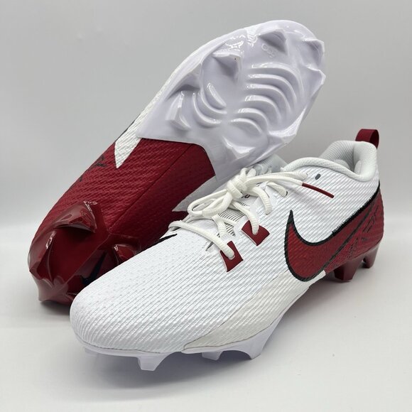 Nike Vapor Edge Speed 360 2 Football Cleats White Red Men's 9 FQ4045-104 - Picture 3 of 6